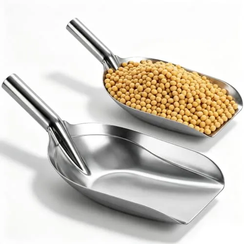 Sized Metal Feed Scoop Livestock, pack of 2