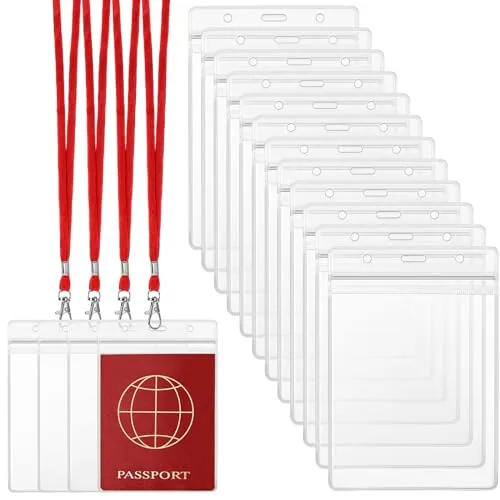 Clear Passport Holder, pack of 50, clear