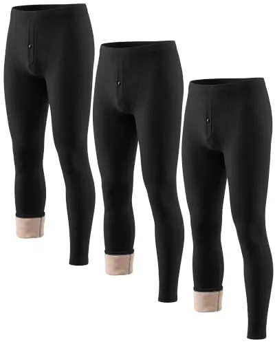 Thermal Underwear Bottom Xl, pack of 3