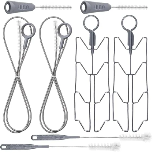 Reservoirs Hydration Bladder Cleaning Kit, 8 in, pack of 2 sets, grey