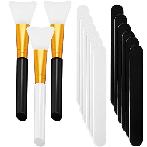 Reusable Stir Sticks Include Resin, pack of 15, black