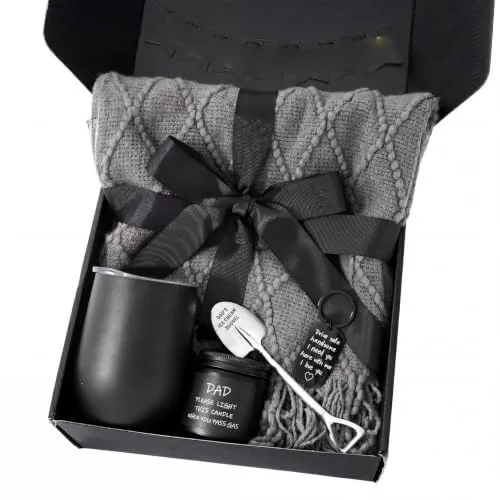 Birthday Basket Dad Bed Blanket