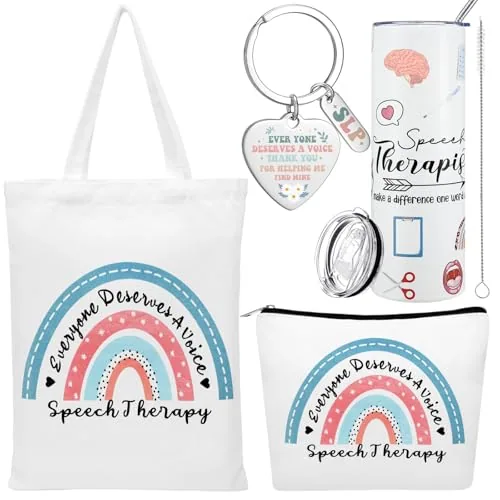 Speech Pathologist Tumbler Bag Tote, 20oz, pack of 4