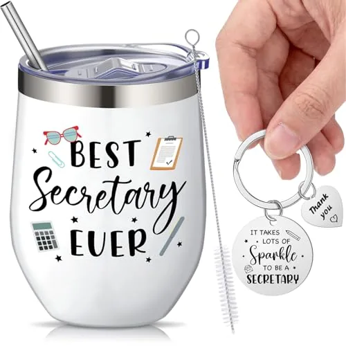 Secretary Tumbler Keychain, 12oz