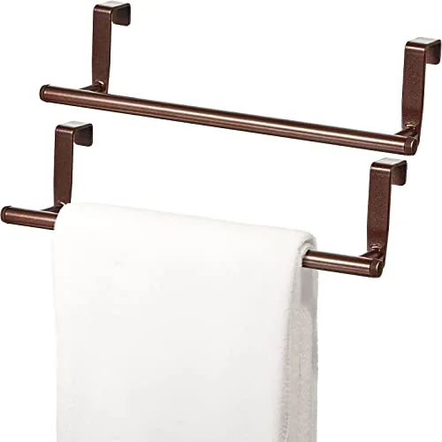 Over Cabinet Towel Holder, 9 in, pack of 2