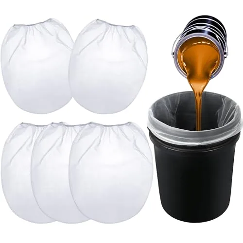 Paint Strainer Bags Fine Mesh, 5 gallon, pack of 5