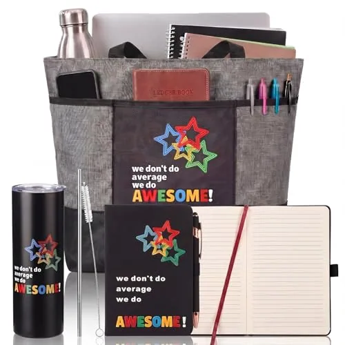 Back School Include Notebook Tumbler, pack of 4