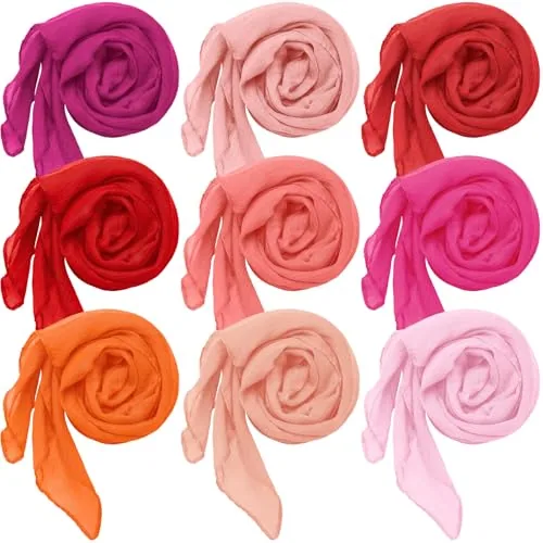 Lightweight Cotton Summer Scarf Long