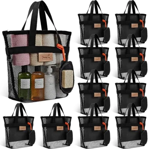 Portable Mesh Shower Caddy Soap, pack of 12 sets