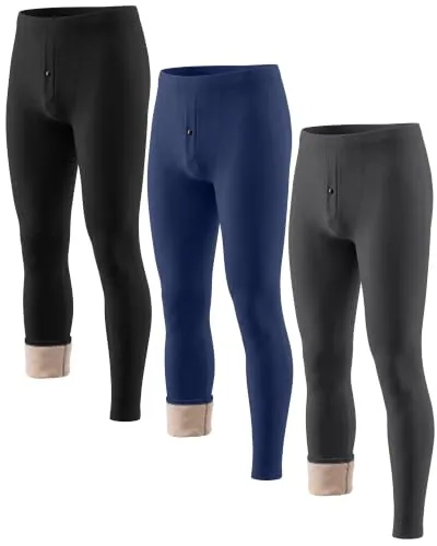 Thermal Underwear Bottom Xl, pack of 3